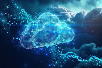 Cloud computing for digital storage and transfer big data on internet