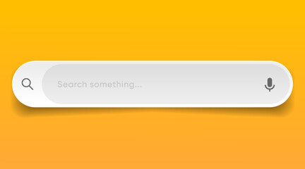 Search Bar with suggestions for UI UX design and web site. Search Address and navigation bar icon. Collection of search form templates for websites. Search engine web browser window template. - obrazy, fototapety, plakaty