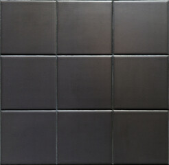 A texture  of uniform array of dark tiles