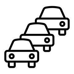 Obraz premium Congestion Icon