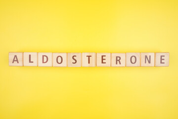 Aldosterone Human Hormone Isolated Background