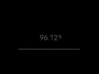 Loading bar processing. Set of percentage loading bar. System software update and upgrade concept.