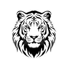 lion head vector