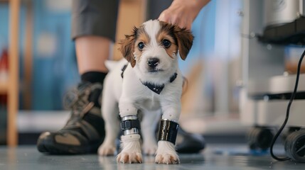Veterinarian Utilizing 3D Printing to Craft Custom Prosthetic for Brave Three-Legged Puppy