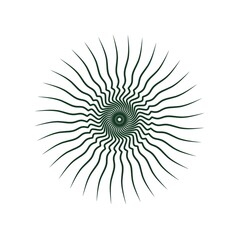 abstract background green logo circle