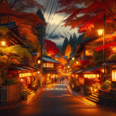 伝統的な街並み