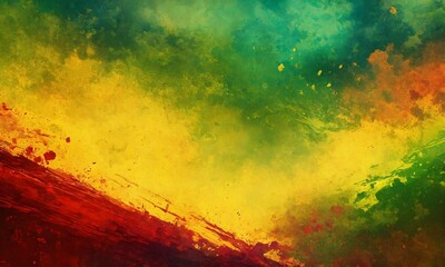Abstract art colorfull paint background with liquid fluid grunge texture.