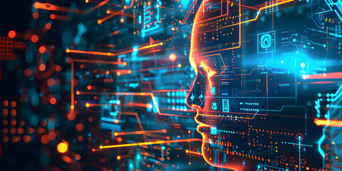 Futuristic scene of a computer engineer programming advanced AI or robotics, Deep Dive into Generative AI with Discovery Experts