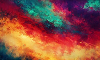 Colored paint strokes. Abstract art background, colorfull texture