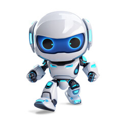 3D cute robot character
