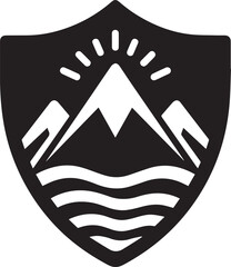 Shields Icon Silhouettes Shield EPS Vector Shield Clipart