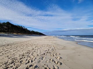 Beach on the Hel Peninsula.