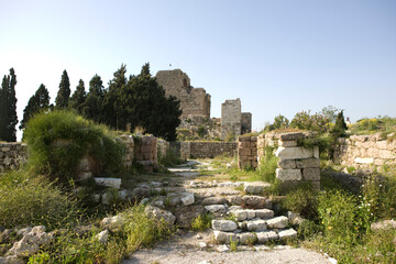 Lebanon ancient Byblos on a sunny spring day