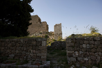 Lebanon ancient Byblos on a sunny spring day