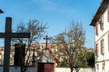 Entrance cloister of the Corpus Christi Convent. Vila Nova de Gaia, Portugal. 2023-01-13
