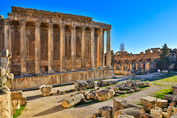 Obraz premium Lebanon Ancient city of Saida on a sunny autumn day