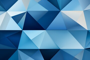 Blue and white geometric pattern