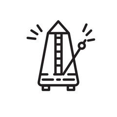 Antique Beat Equipment Line Icon