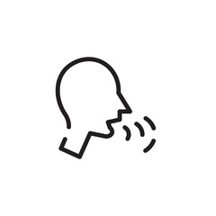 Audio Music Singer Line Icon