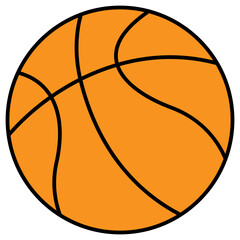 basketball ball vector illustration