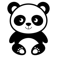 cute panda icon