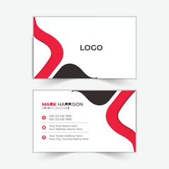 modern creative and professional corporate business cards template