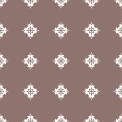 Vector ornamental seamless pattern. Background and wallpaper in classic style. Vector illustration can be used for backgrounds, motifs, textile, wallpapers, fabrics, gift wrapping, templates.