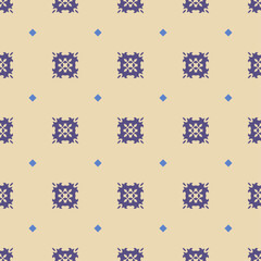 Vector ornamental seamless pattern. Background and wallpaper in classic style. Vector illustration can be used for backgrounds, motifs, textile, wallpapers, fabrics, gift wrapping, templates.