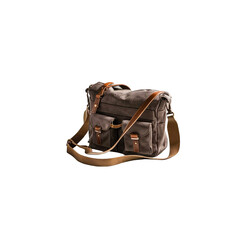 messenger bag isolated on white background