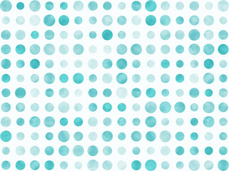 Texture teal polka dot abstract background