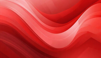 Crimson Cascade: A Fiery Flow of 3D Abstract Waves in Bold Reds 