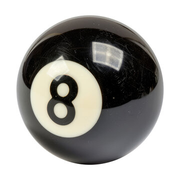8-Ball Eight-Ball Billiard Pool Ball

