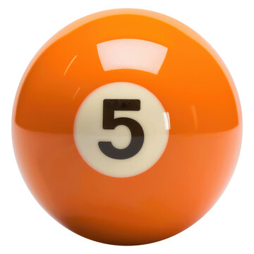 5-Ball Five-Ball Billiard Pool Ball
