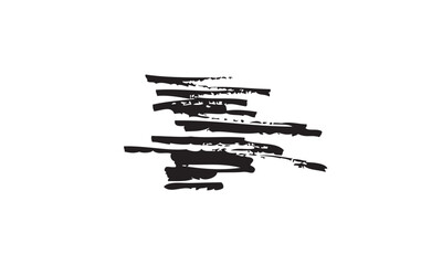 vector brush strokes graphic design