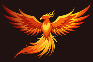 wings of the fire vector illustration