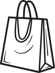 Shopping bag icon