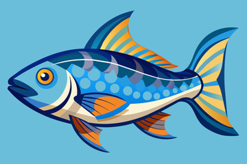 illustration of a fish vector illustration