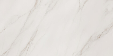 Panoramic white Carrera  stone marble texture background. White and grey floor ceramic counter texture stone slab smooth tile background.