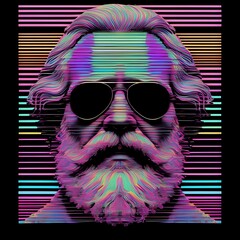 karl marx colorfull