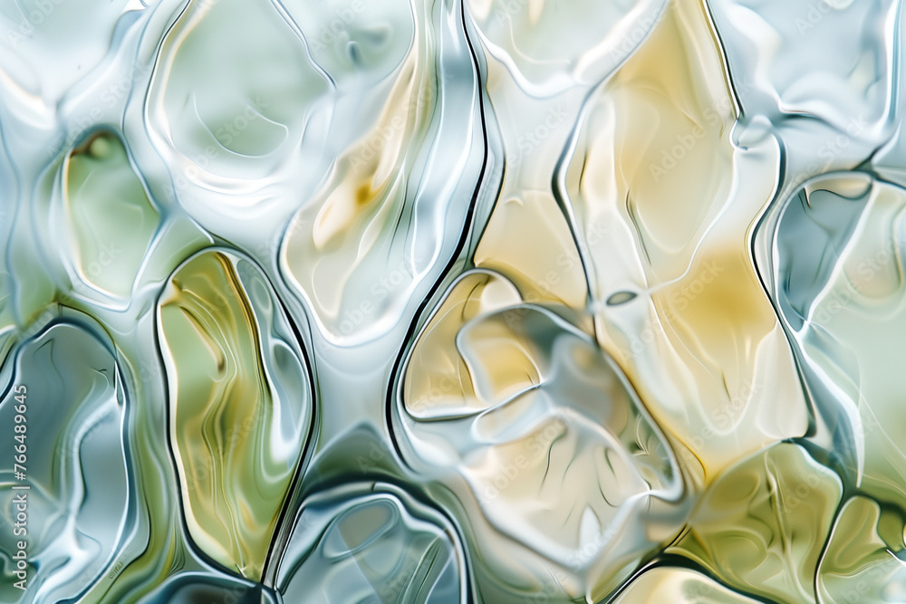 Poster abstract background with reflections and caustics. hi-tech. futuristic background image. created wit
