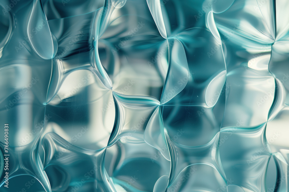 Poster abstract background with reflections and caustics. hi-tech. futuristic background image. created wit