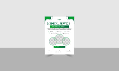 Medical flayer Design Template Healthcare and Medical pharmacy flyer
