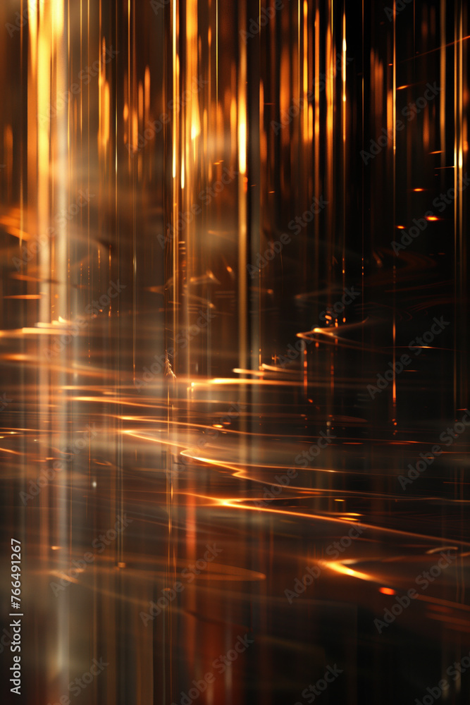 Poster abstract background with reflections and caustics. hi-tech. futuristic background image. created wit