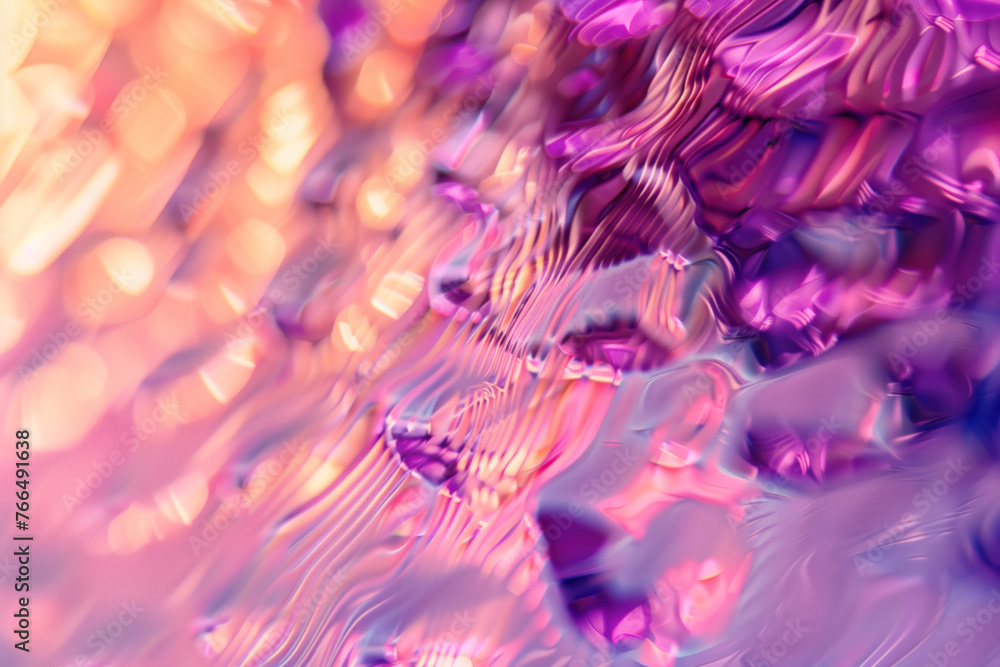 Poster abstract background with reflections and caustics. hi-tech. futuristic background image. created wit