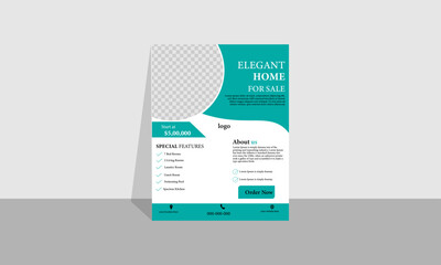 Real estate social media banner templates, real estate flayer design templates
