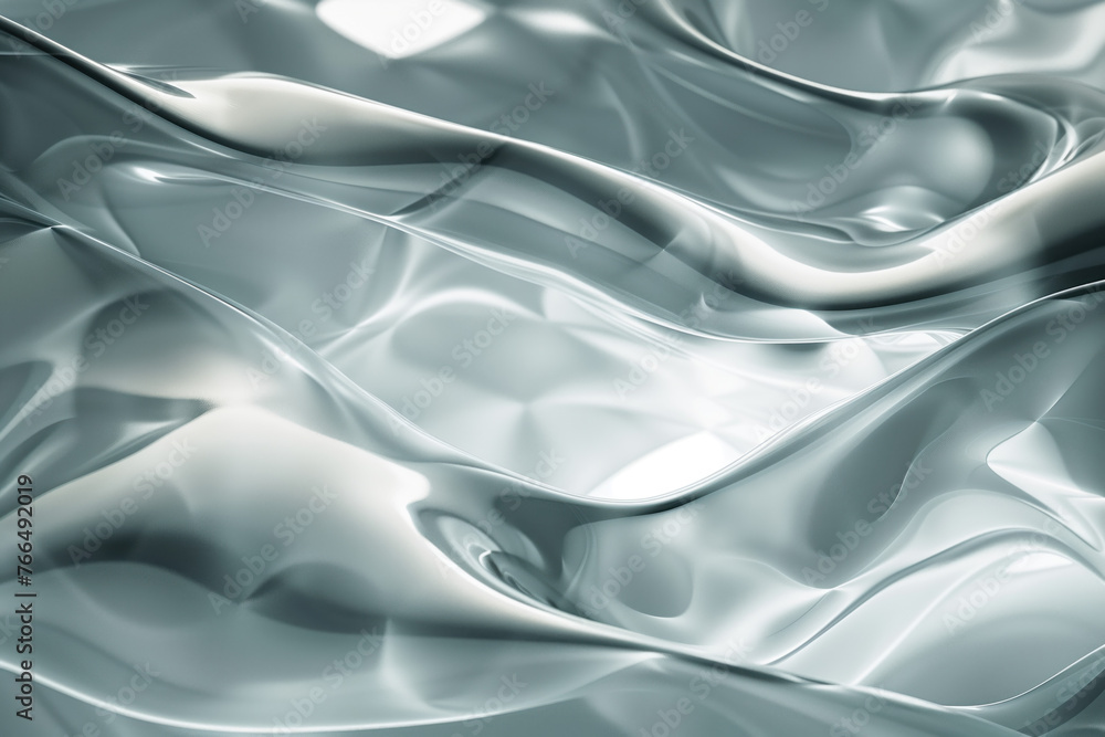 Poster abstract background with reflections and caustics. hi-tech. futuristic background image. created wit