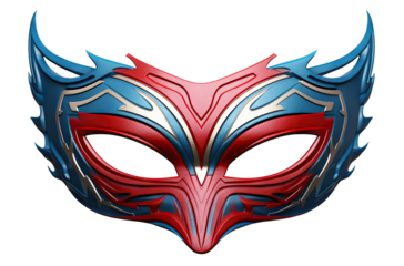 Superhero mask, cut out