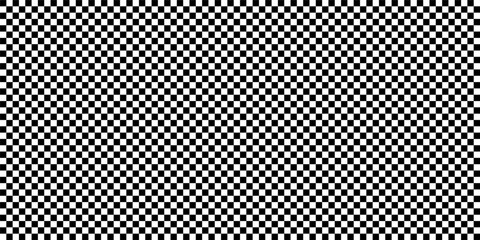 Checkered flag. Race background. Formula one start flag. Racing flag, race pattern. Banner seamless chessboard, checkerboard texture. Wide checker background - 766500030