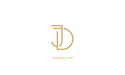 JD,D J, J, D, Abstract Letters Logo monogram