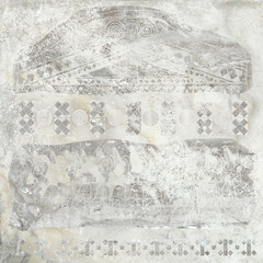White stone marble textured distressed pattern background